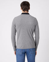 WRANGLER LS REFINED POLO MĘSKA KOSZULKA BLACK W7F9KH100 112131817
